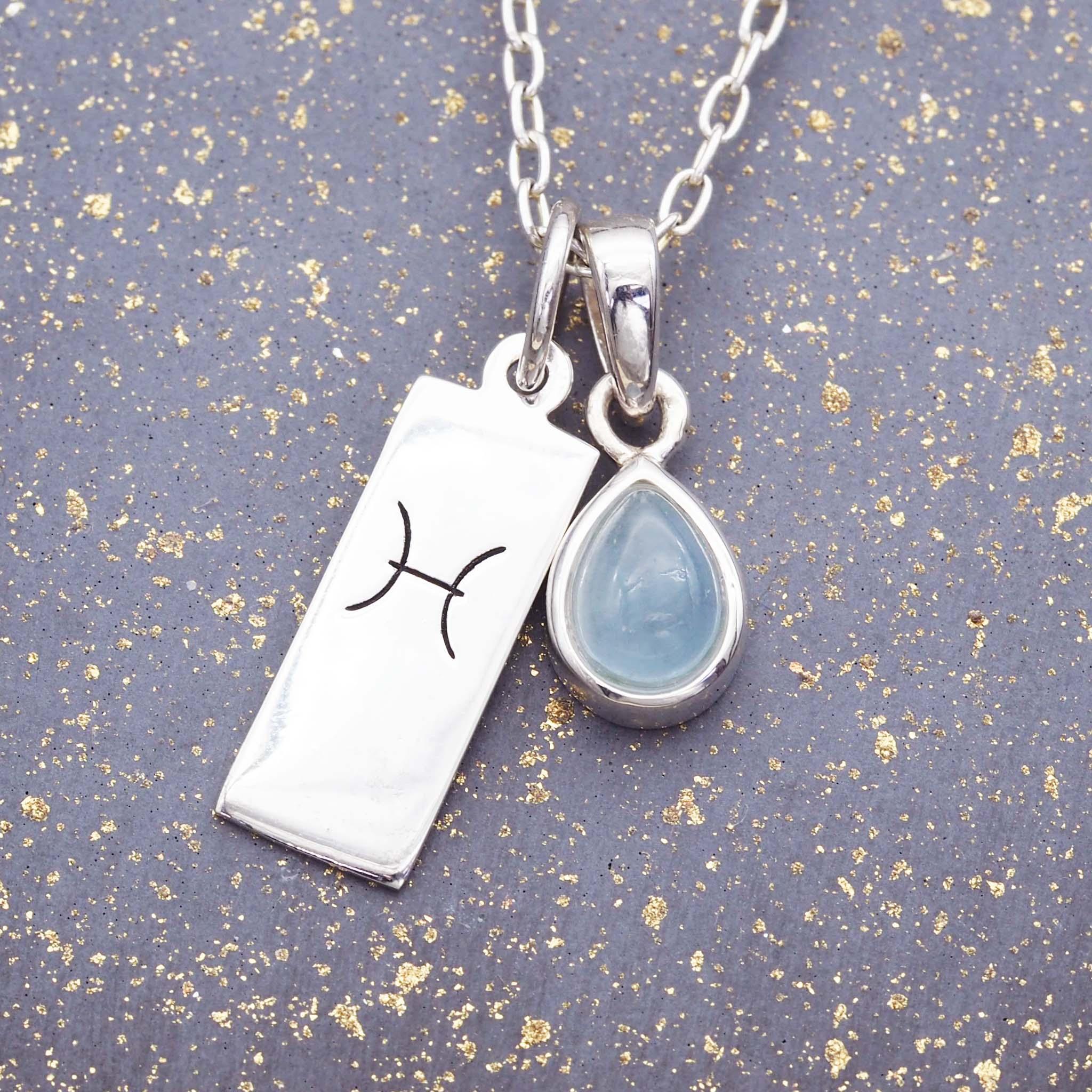 Pisces Birthstone Necklace retailer