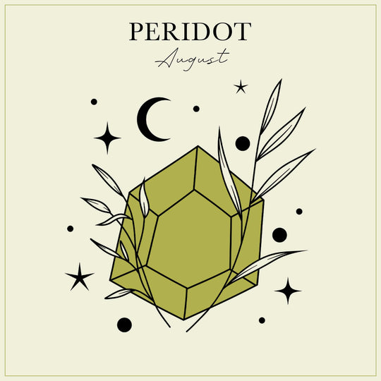 Peridot - the traditional birthstone of August