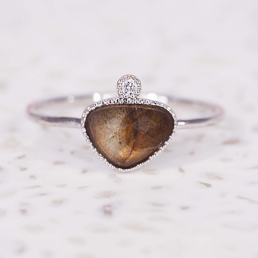 LIMITED EDITION - Dainty Labradorite Ring