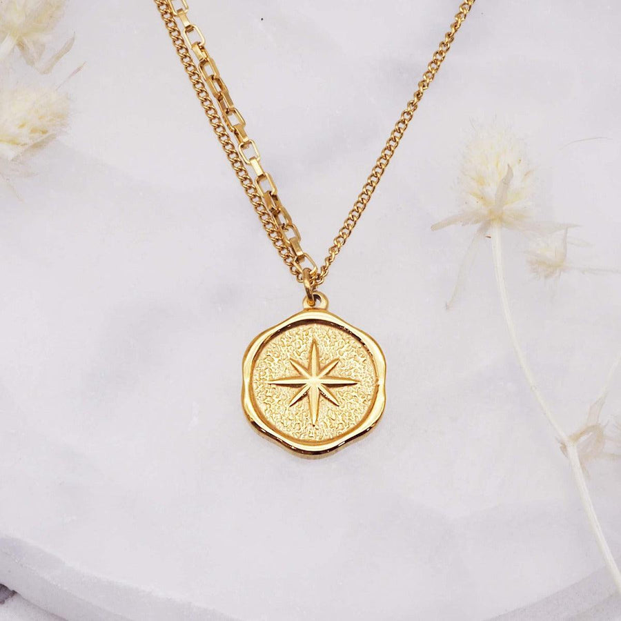 Gold Layered Necklace - gold jewellery by australian jewellery brands indie and harper