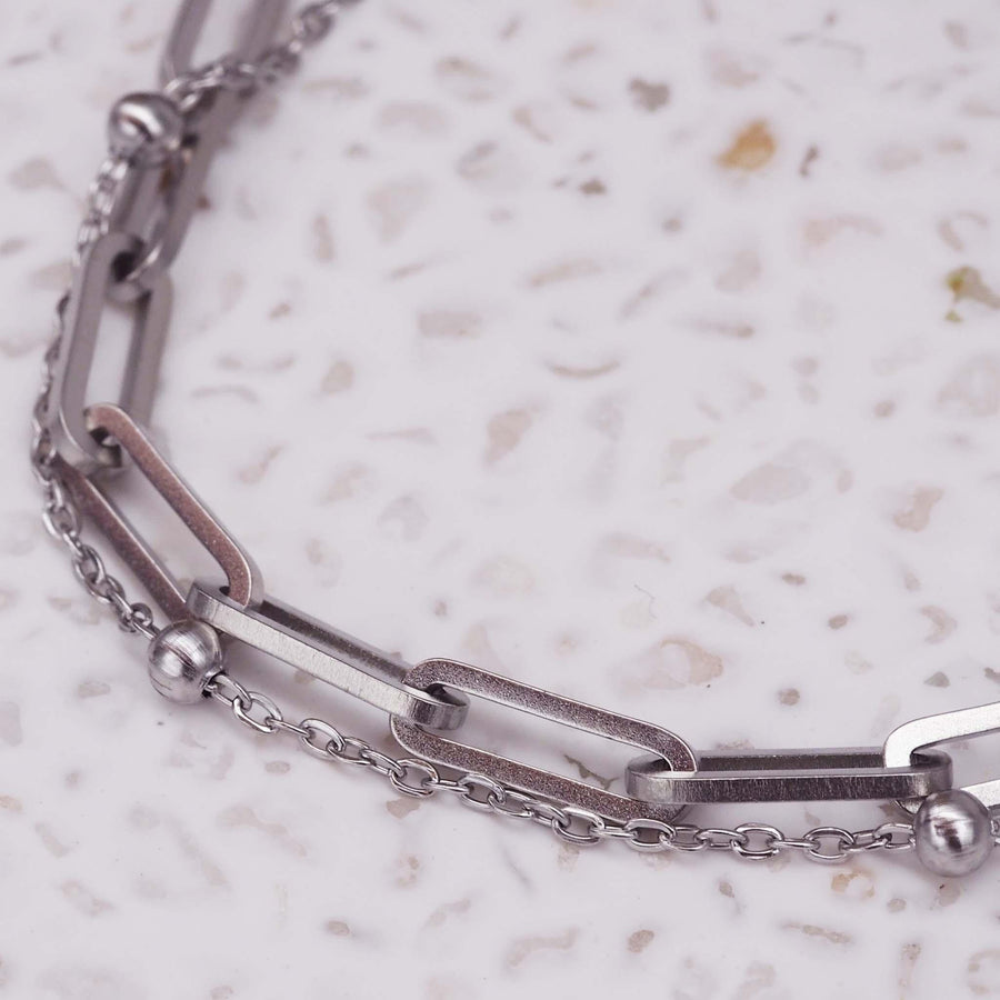 silver bracelet - womens silver jewellery by australian waterproof jewellery brands indie and harper