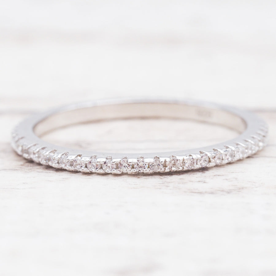 Dainty Sterling silver ring - sterling silver promise rings and sterling silver jewellery by Australian jewellery brands online indie and harper 