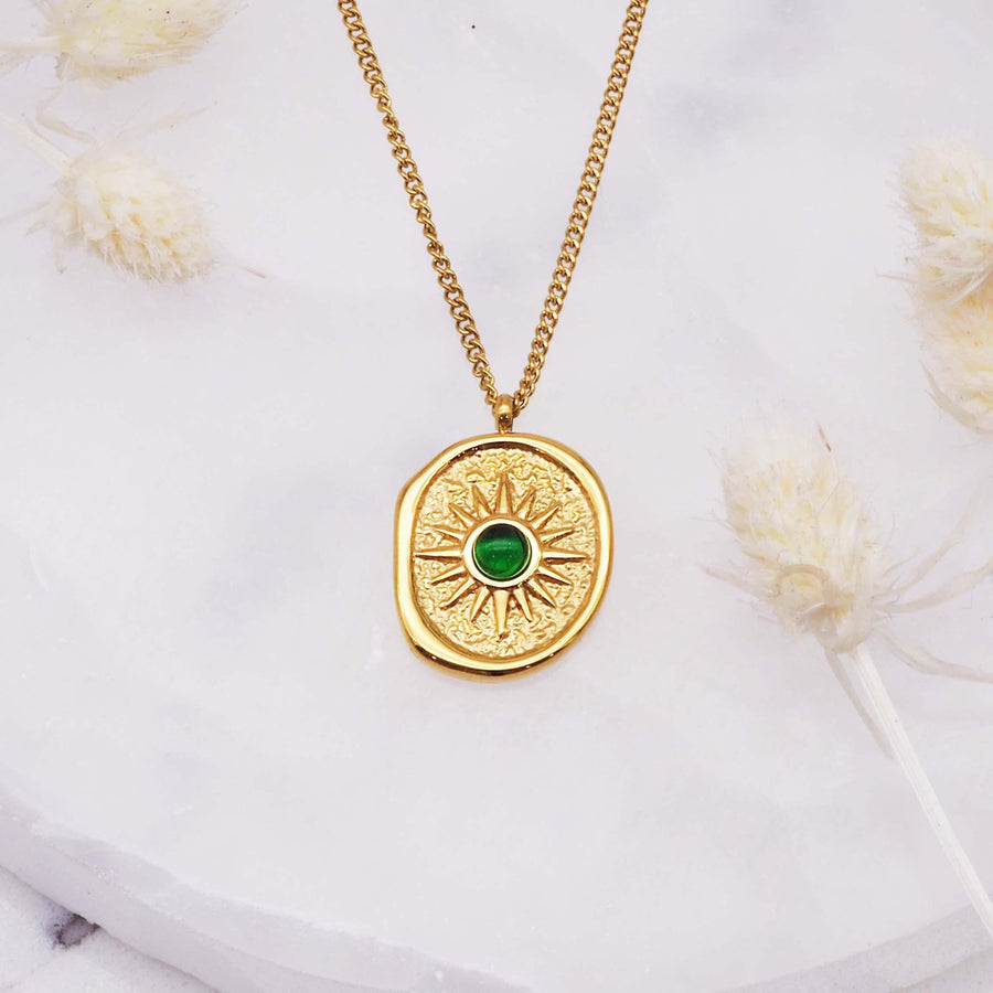 Aurora Gold Necklace - womens gold jewellery by australian jewellery brands indie and harper