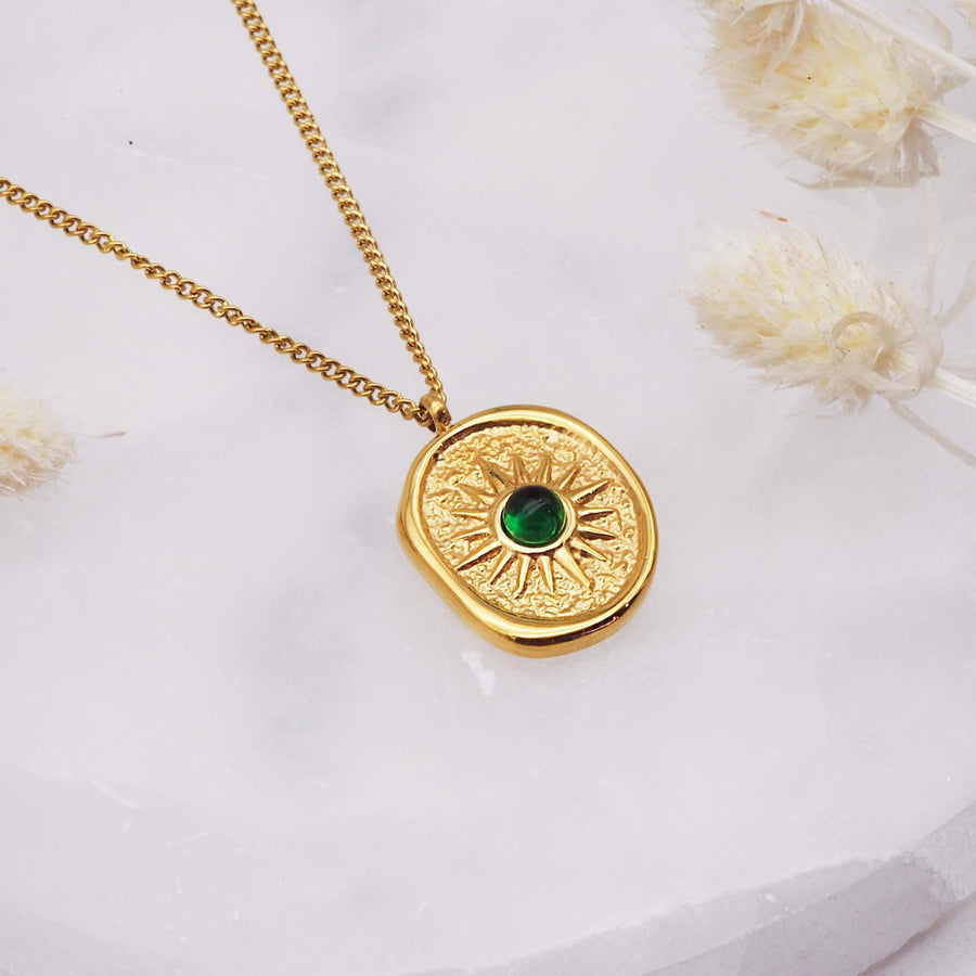 Aurora Gold Necklace - womens gold jewellery by australian waterproof jewellery brands indie and harper