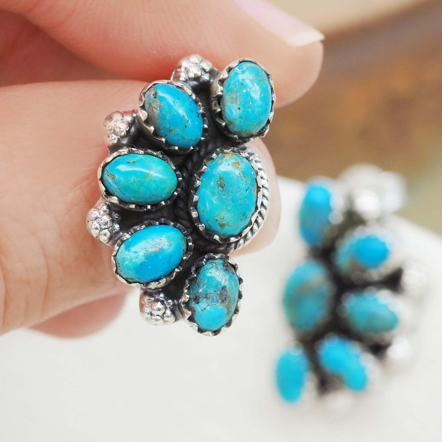 Turquoise Earrings - womens turquoise jewellery by Australian jewellery brands online indie and harper