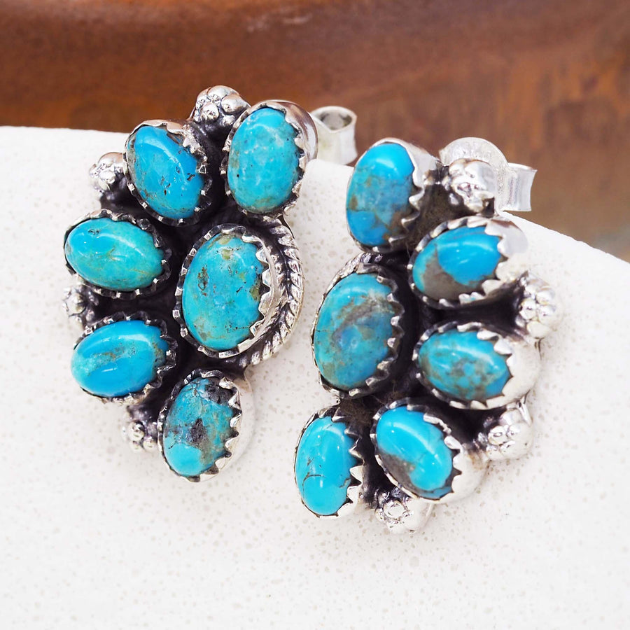 Turquoise Earrings - womens turquoise jewellery by Australian jewellery brand indie and harperTurquoise Earrings - womens turquoise jewellery by Australian jewellery brands online indie and harper