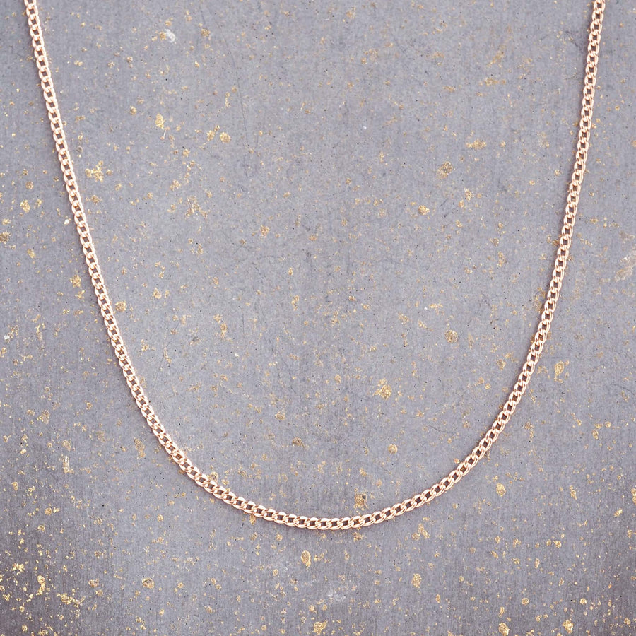 dainty rose gold chain necklace - women's rose gold jewellery by Australian jewellery brands online indie and harper