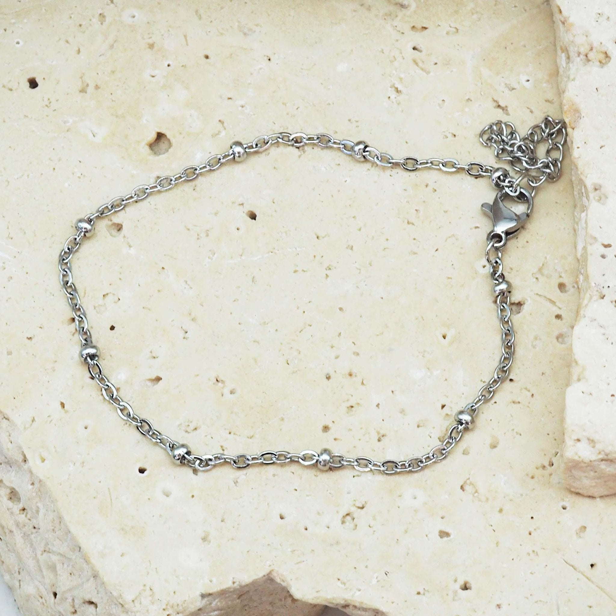 Dainty silver Bracelet - womens waterproof jewellery by Australian jewellery brands indie and harper