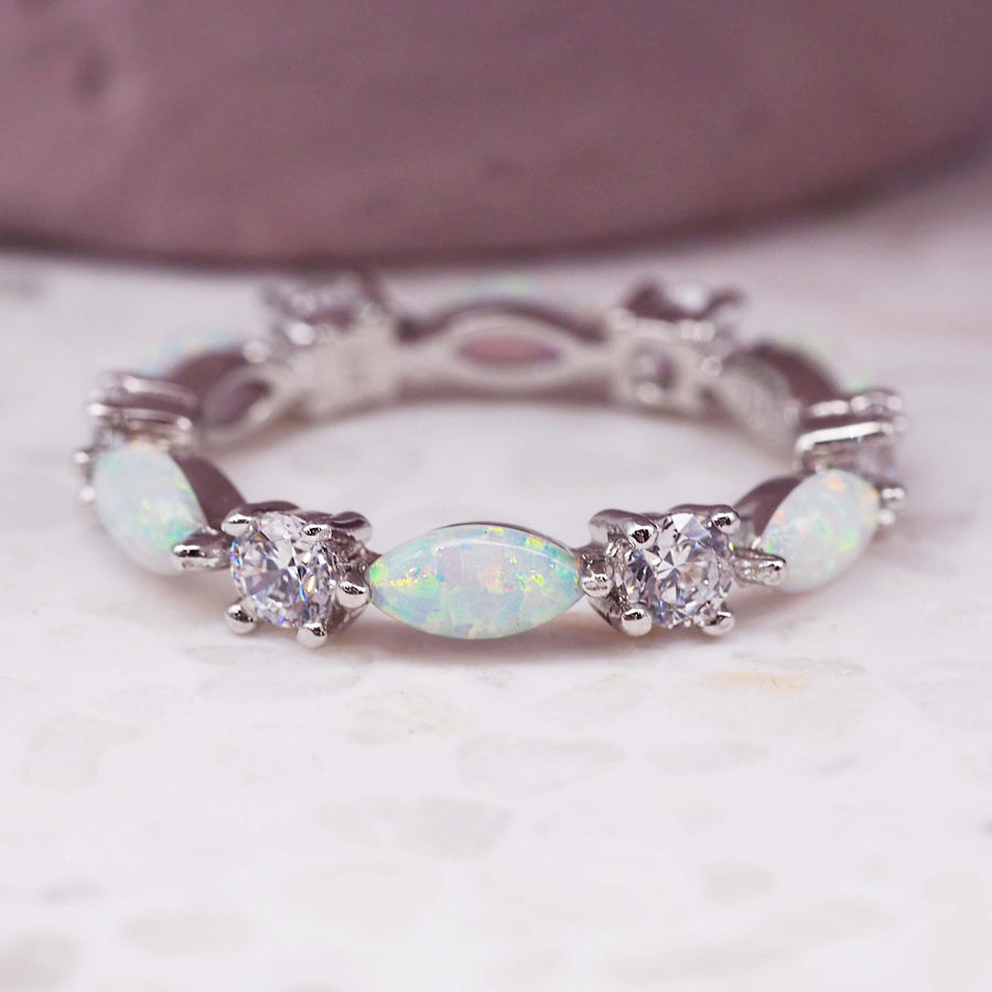 Everlasting Opal Ring - womens opal jewellery australia - australian jewellery brand