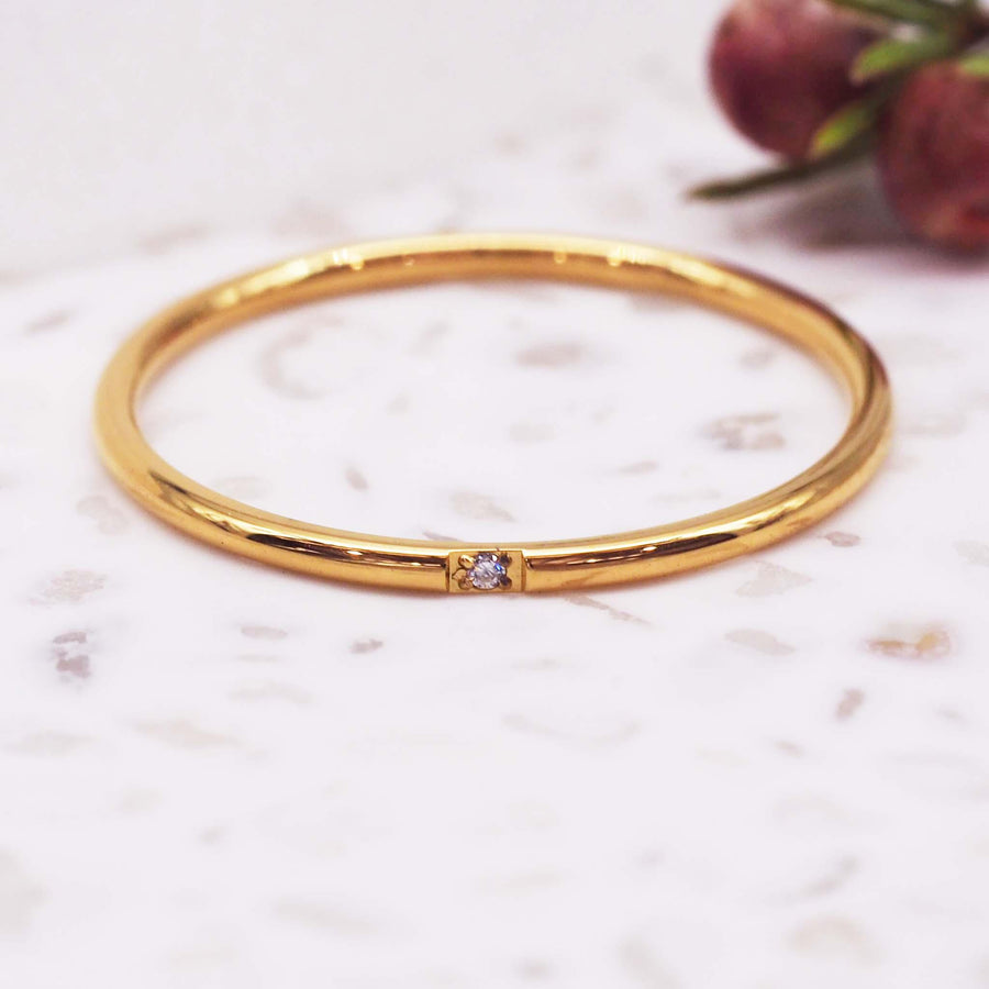 Dainty gold Ring - womens gold jewellery by waterproof jewellery brand indie and Harper