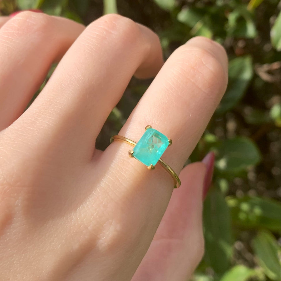 gold tourmaline ring - gemstone jewellery by Australian jewellery brands indie and Harper online 