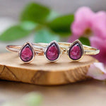 january birthstone garnet rings - january birthstone jewellery by Australian jewellery brands indie and harper