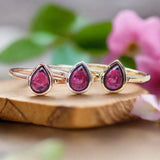 january birthstone garnet rings - january birthstone jewellery by Australian jewellery brands indie and harper