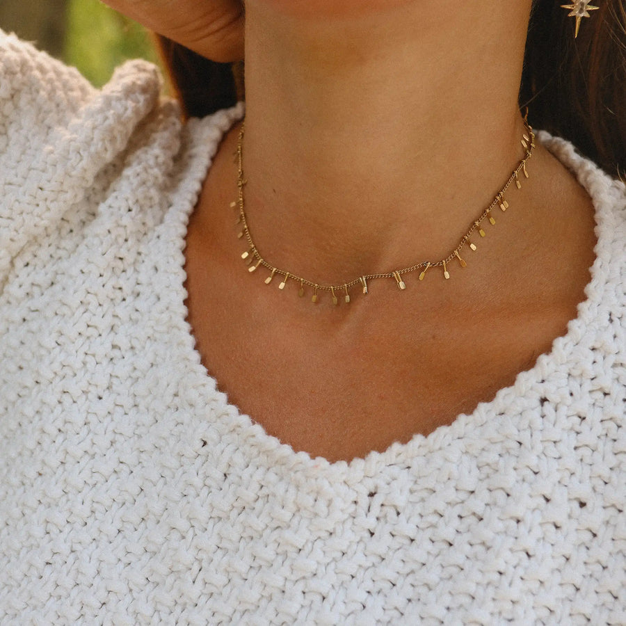 Gold Necklace - womens gold waterproof jewellery by Australian jewellery brands indie and Harper