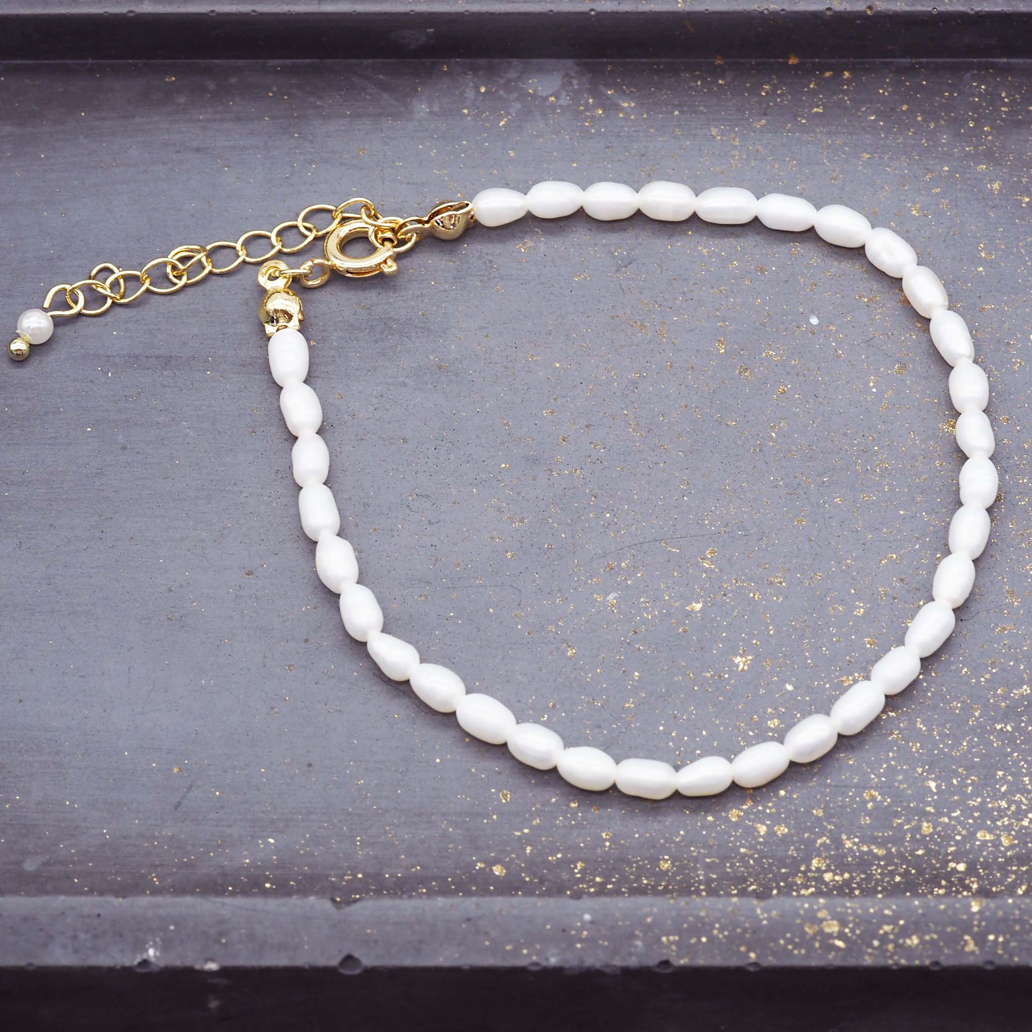 dainty pearl bracelet - women's jewellery by online jewellery brand indie and harper