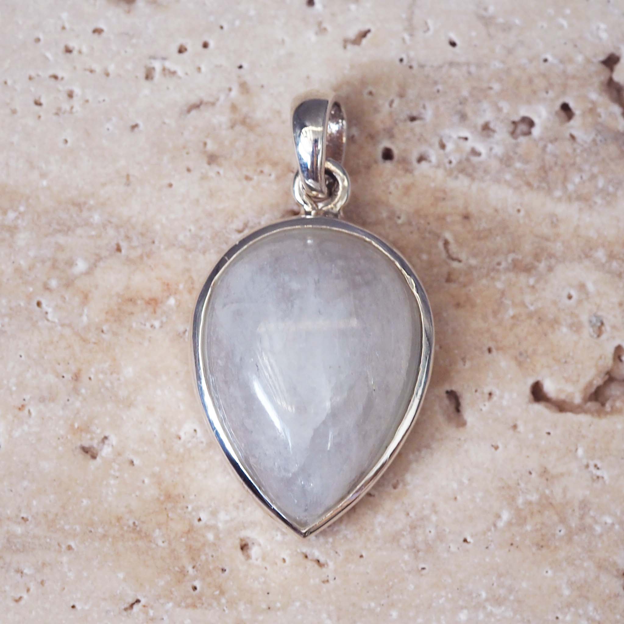 Moonstone necklace - moonstone jewellery by boho jewelry brands indie and Harper