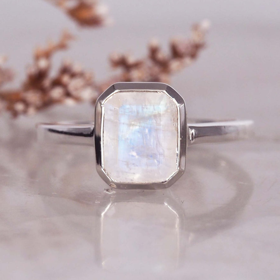 moonstone ring - moonstone jewellery by australian jewellery brands indie and harper