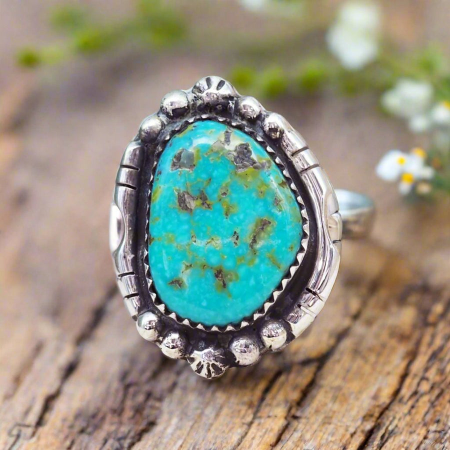 Navajo Turquoise Ring - native american jewelry and turquoise jewellery by australian jewellery brands online indie and harper