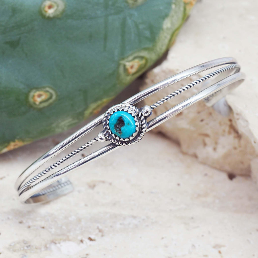 Navajo sterling silver Turquoise bracelet - Native American Jewelry and turquoise jewellery by australian jewellery brands online indie and harper