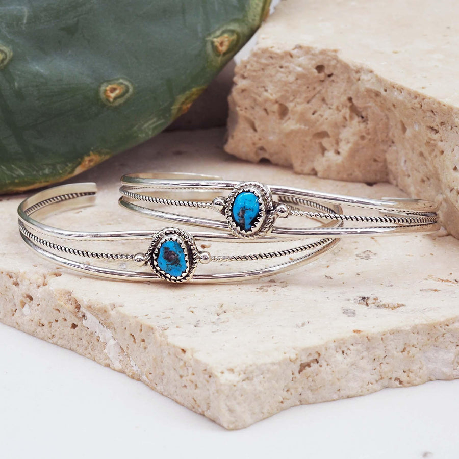 Navajo sterling silver Turquoise bracelets - Native American Jewelry and turquoise jewellery by australian jewellery brands online indie and harper