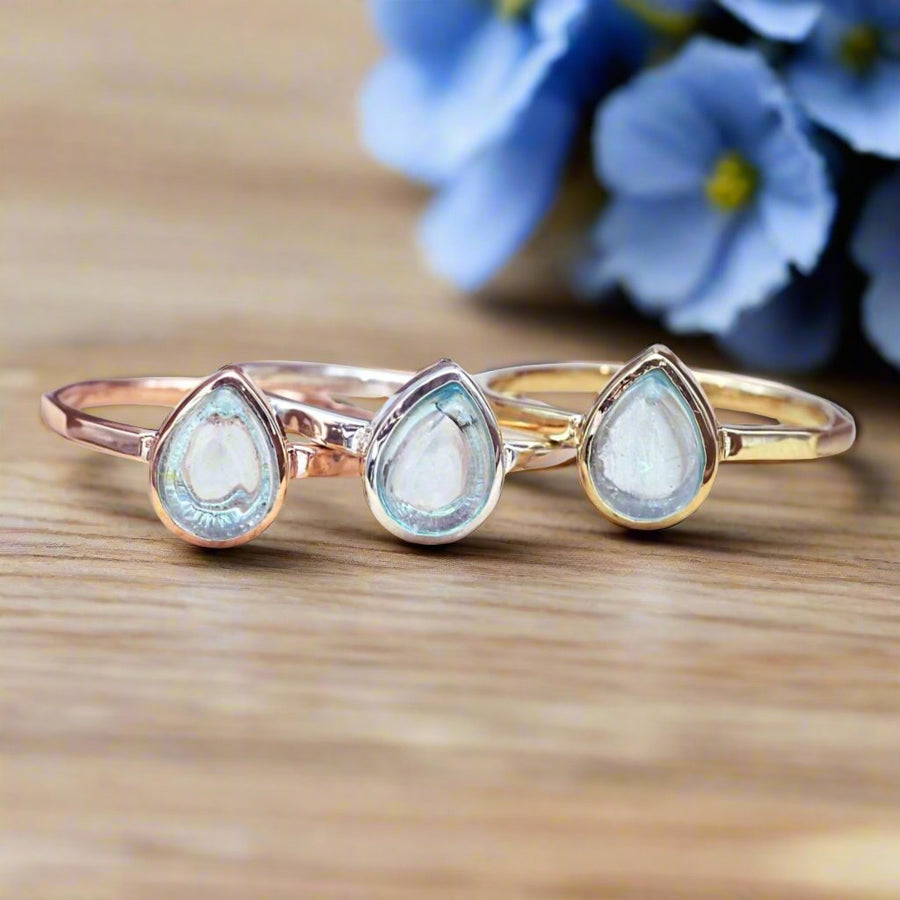 november birthstone topaz rings - womens jewellery by australian jewellery brand ndie and harper