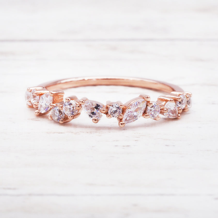 dainty rose gold ring - women’s rose gold jewellery Australia - Australian jewellery online