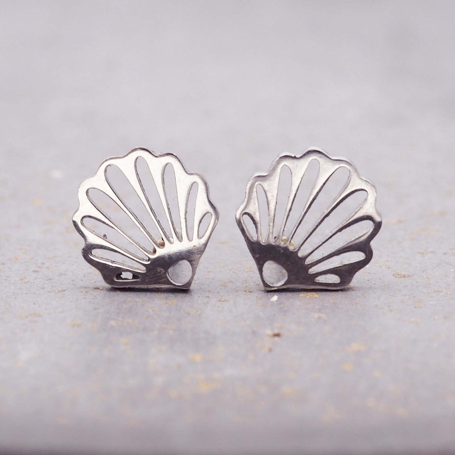 LIMITED EDITION - Seabound Shell Stud Earrings