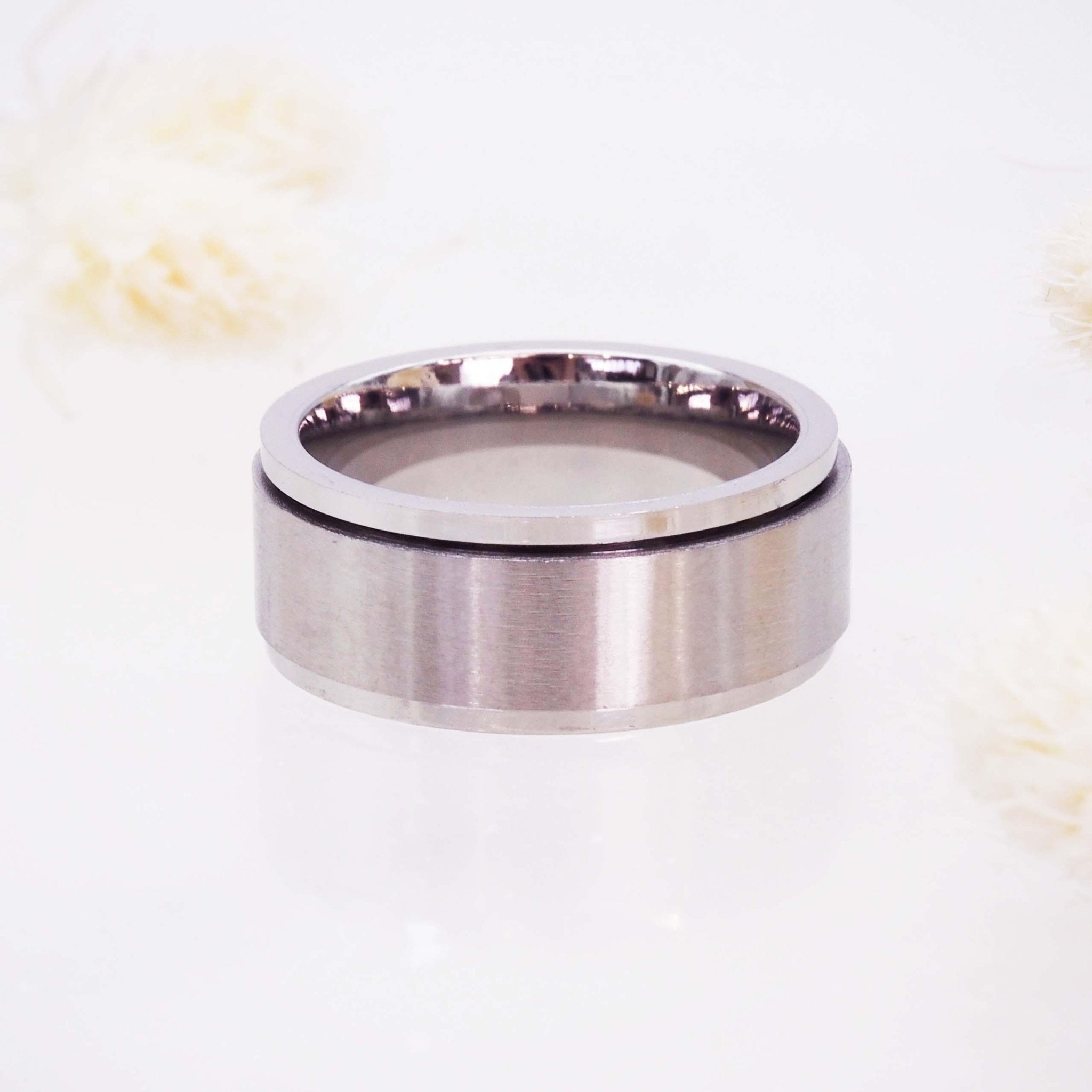 Silver Spinning Ring - silver jewellery by waterproof jewellery brand indie and harper