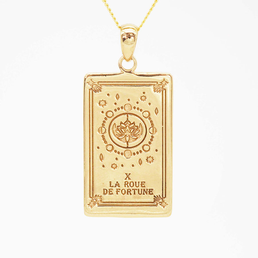 The Wheel of Fortune Tarot Necklace