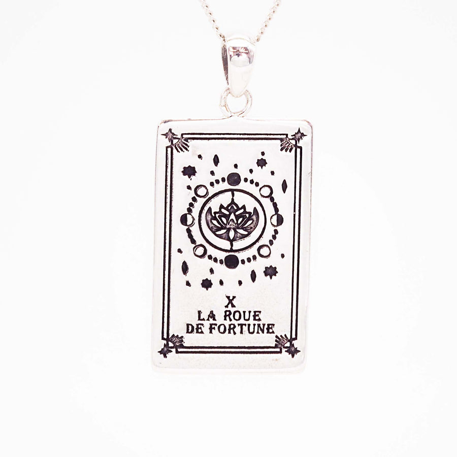 The Wheel of Fortune Tarot Necklace