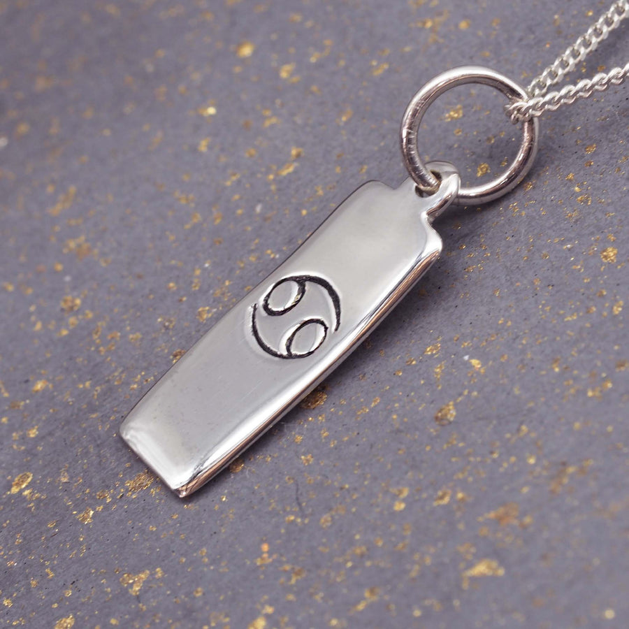 Sterling silver Cancer Necklace - womens sterling silver zodiac necklaces by australian jewellery brands online indie and harper