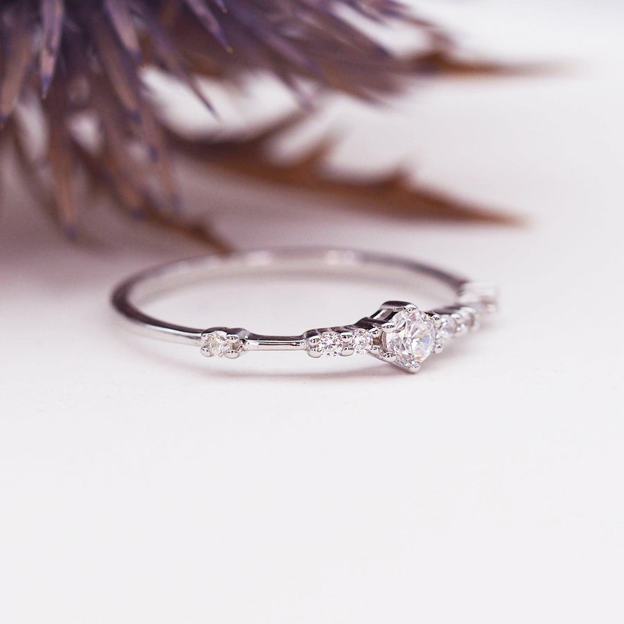 Dainty Sterling Silver Ring - womens jewellery by Australian jewellery brands online indie and harper