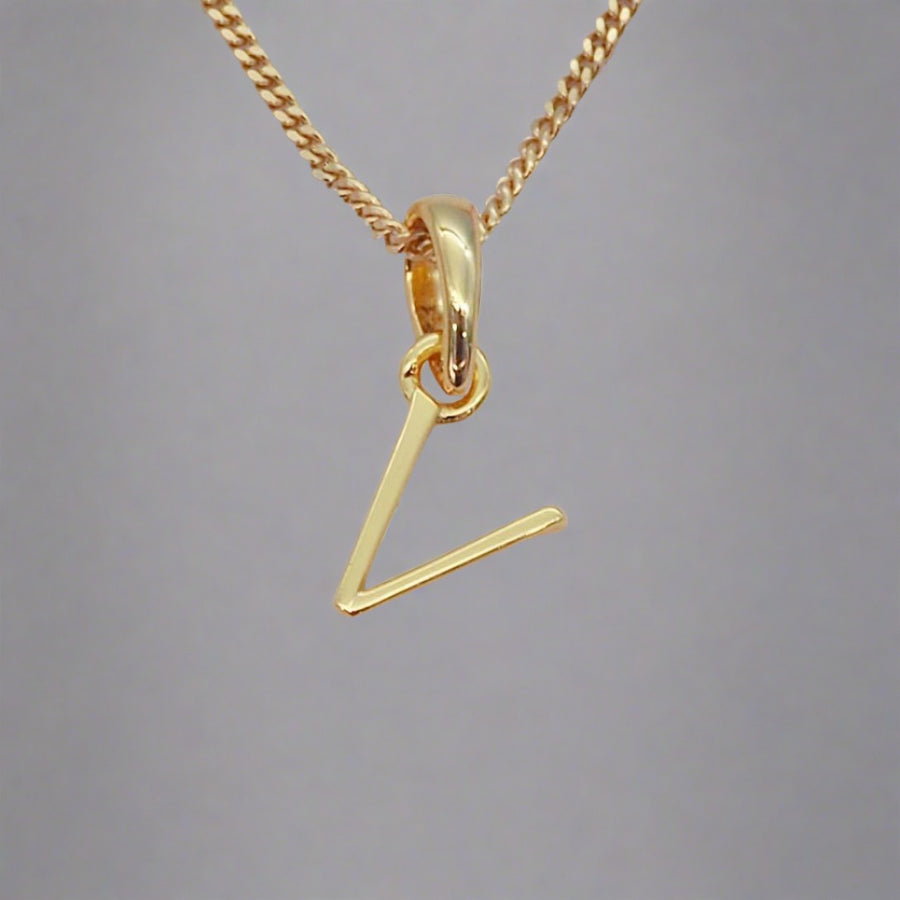 gold initial  necklace - gold initial necklace by womens gold jewellery brands indie and harper