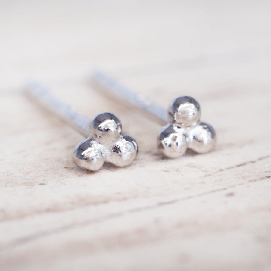 Sterling Silver earrings studs - sterling silver jewellery by Australian jewellery brands indie and harper