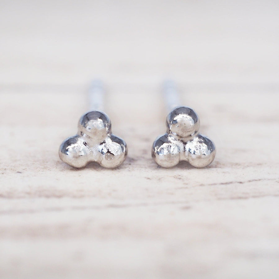 Sterling Silver earrings studs - womens sterling silver jewellery by Australian jewellery brands indie and harper