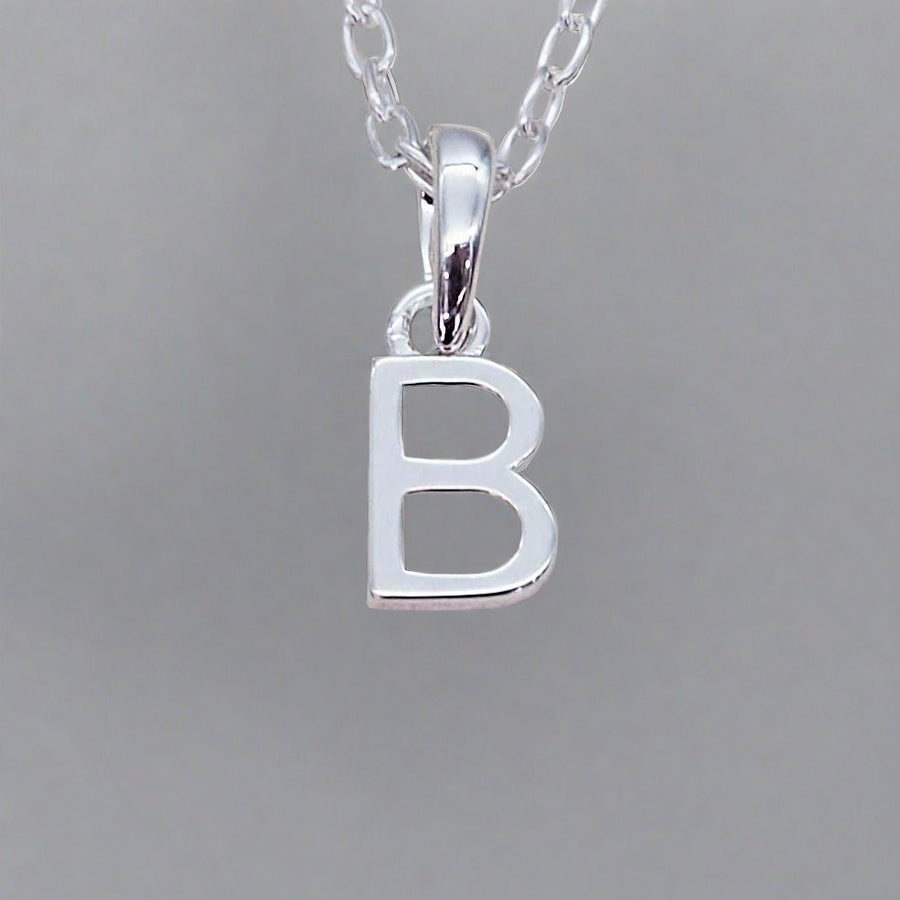 sterling silver initial a necklace - sterling silver initial necklaces by womens jewellery brands indie and harper