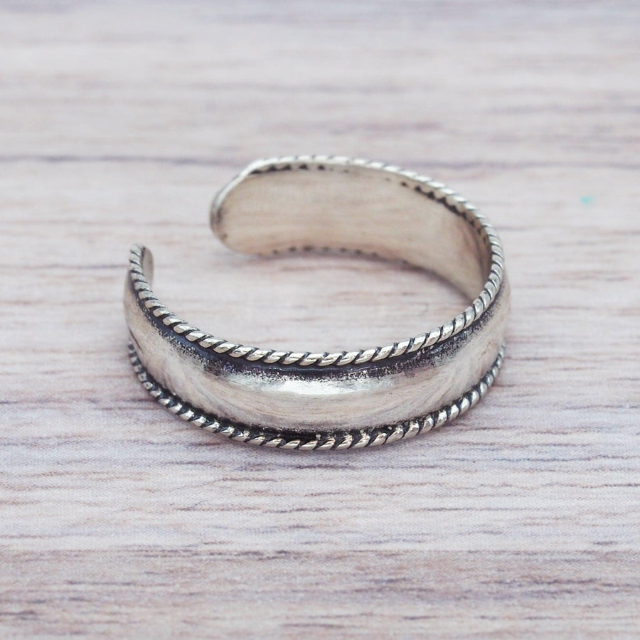 Sterling silver Toe Ring - sterling silver jewellery by Australian jewellery brands indie and harper